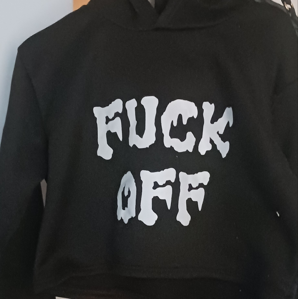 Women's cropped hoodie